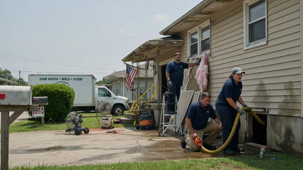 Water Damage Repair in Chesterhill, OH near me